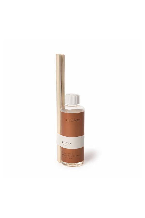 Illume Terra Tabac Diffuser Refill, Brown,