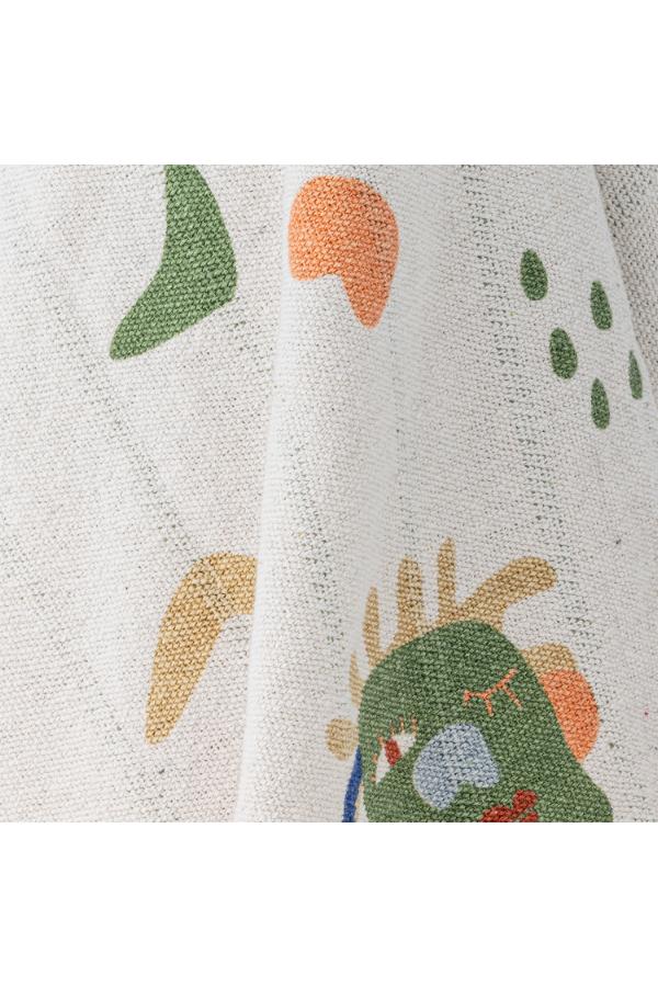 Bloomingville Mini Sylvie Throw, Multi, Recycled Cotton
