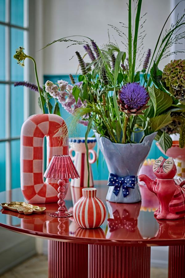 Bloomingville Mae Vase, Orange, Ceramic