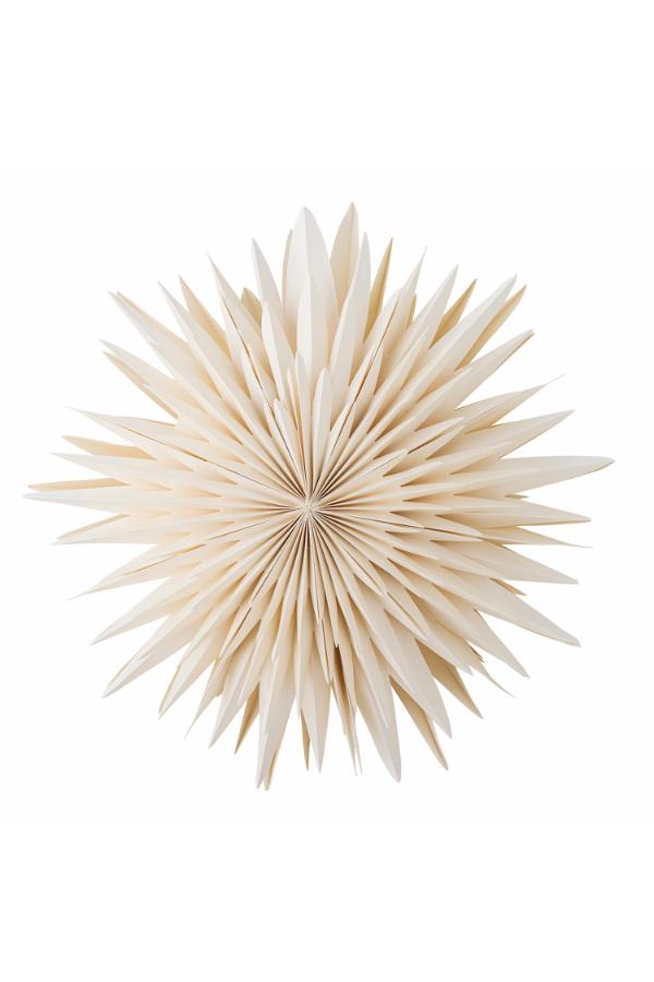 Bloomingville Elijas Star w/Light, White, FSC®Mix, Paper