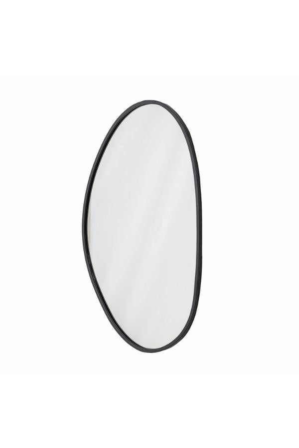 Creative Collection Faun Wall Mirror, Black, Iron