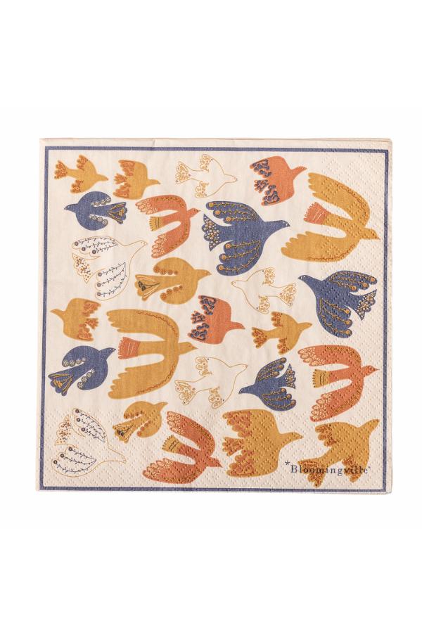 Bloomingville Anniversary Napkin, Multi, FSC®Mix, Paper