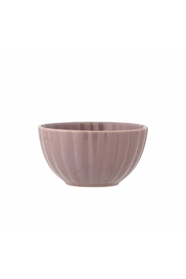 Bloomingville Latina Bowl, Rose, Stoneware