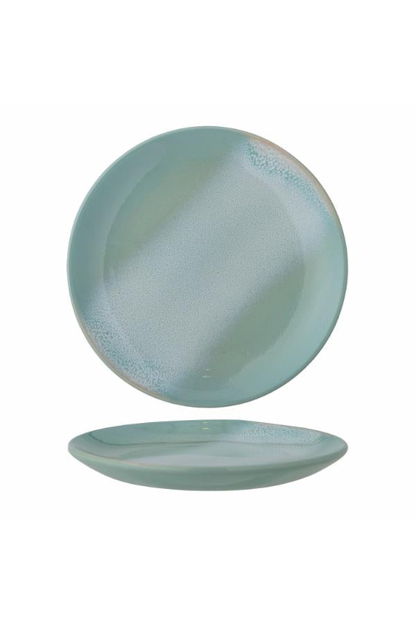Bloomingville Safie Plate, Green, Stoneware