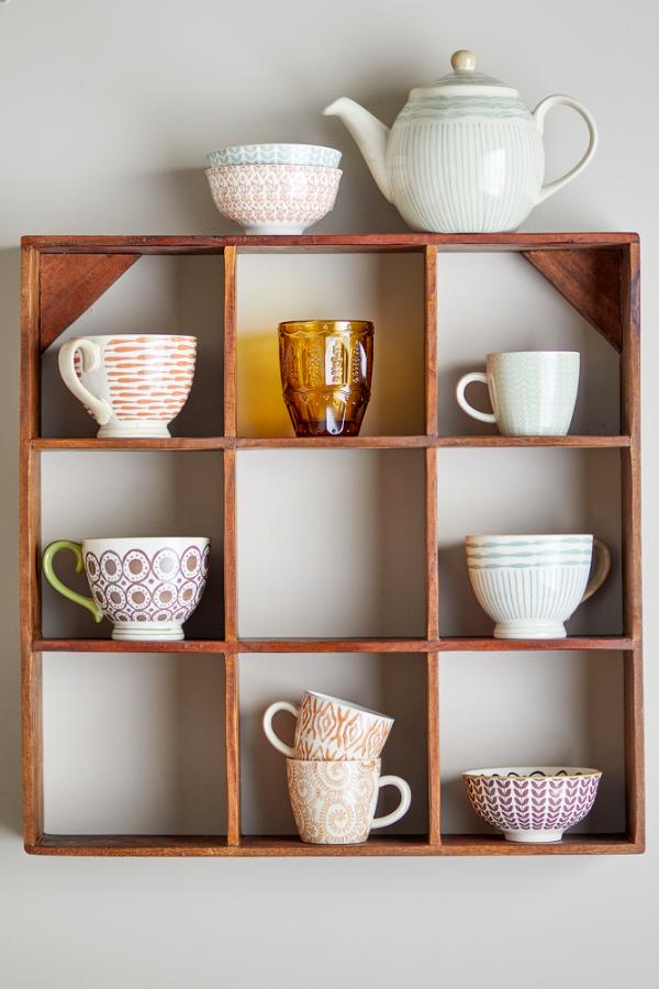 Creative Collection Tilo Shelf, Brown, Reclaimed Wood