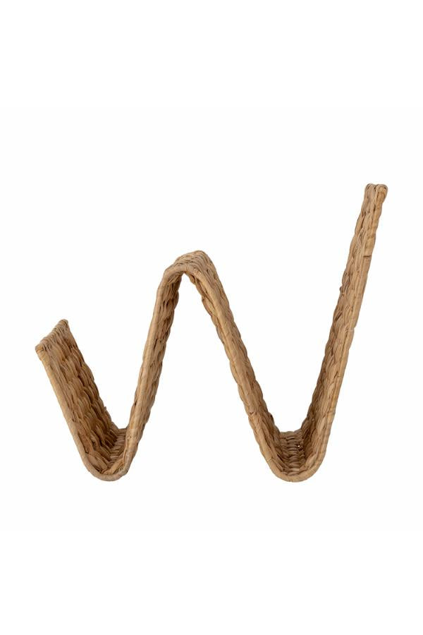 Bloomingville Dex Magazine Holder, Nature, Water Hyacinth