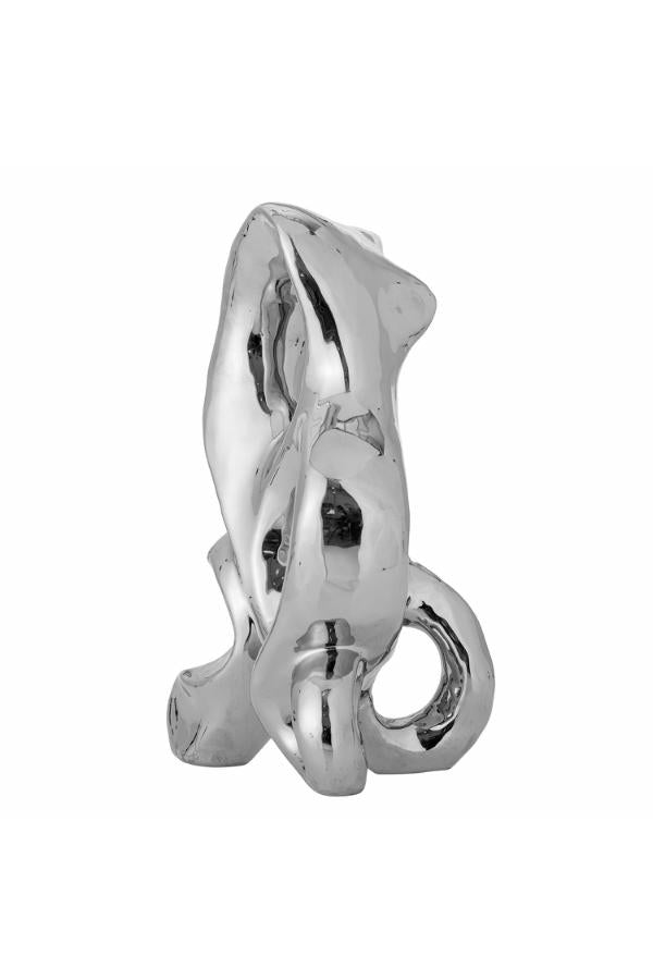 Bloomingville Vinini Deco, Silver, Stoneware