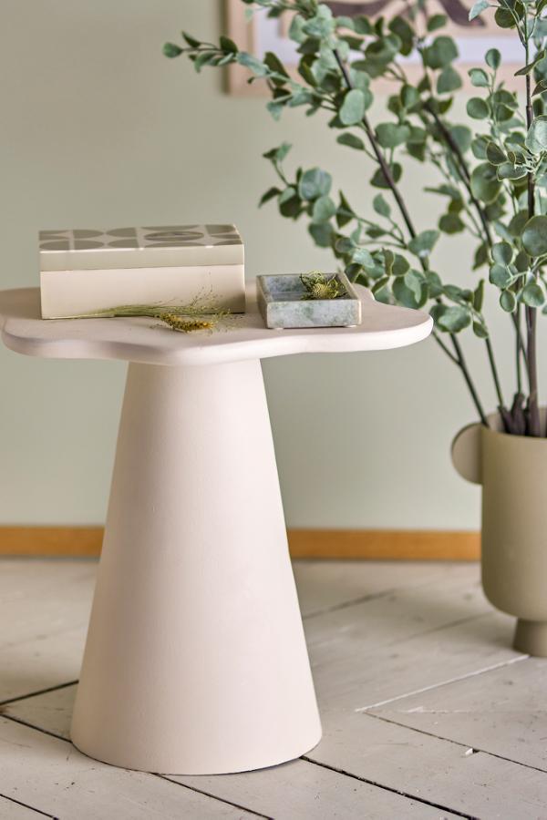 Bloomingville Soller Side Table, Nature, Aluminum