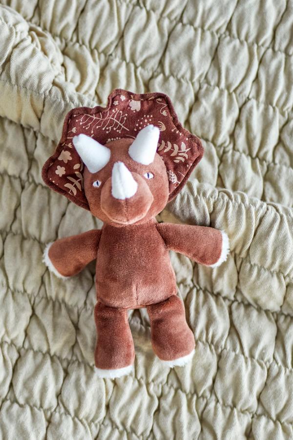 Bloomingville Mini Fintan Rattle, Brown, Cotton