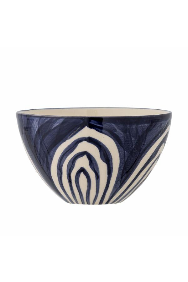 Bloomingville Shama Bowl, Blue, Stoneware