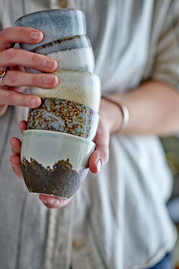 Bloomingville Paula Cup, Nature, Stoneware