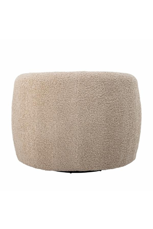 Bloomingville Bocca Lounge Chair, Nature, Polyester