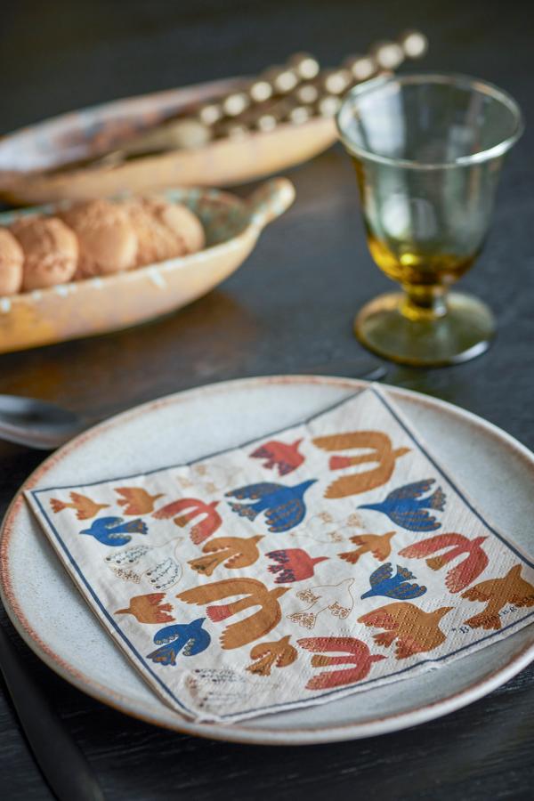 Bloomingville Anniversary Napkin, Multi, FSC®Mix, Paper