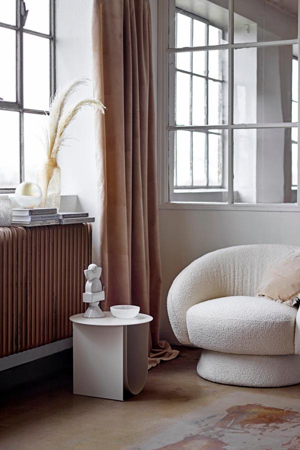 Bloomingville Cher Side Table, Nature, Metal
