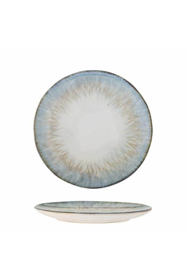 Bloomingville Calen Plate, Blue, Stoneware
