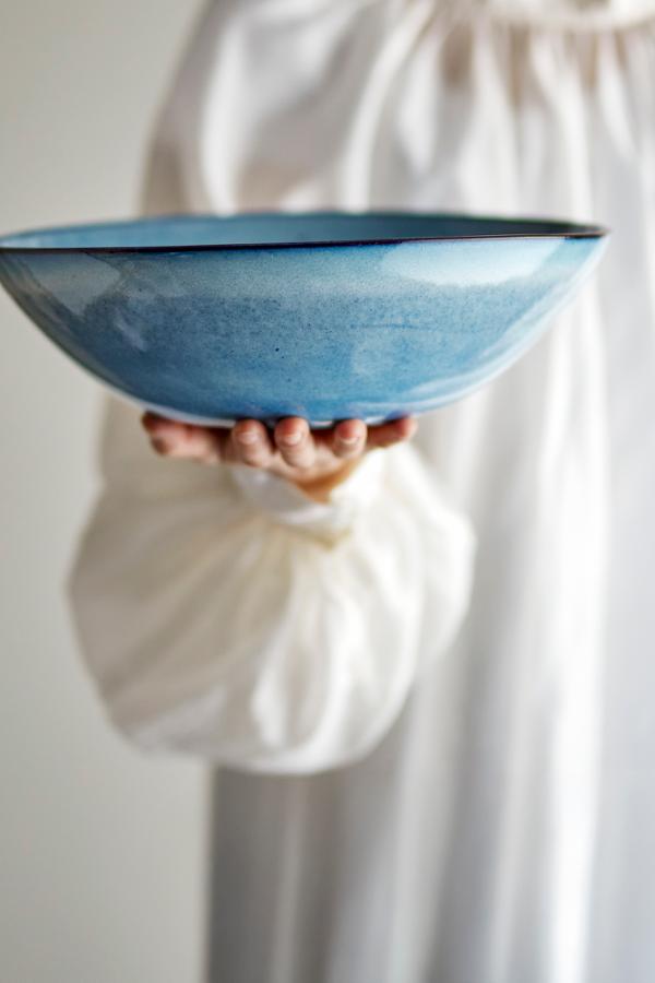 Bloomingville Sandrine Bowl, Blue, Stoneware
