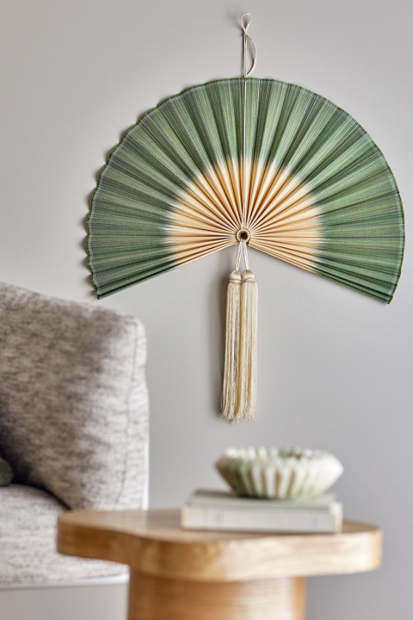Bloomingville Jaime Wall Decor, Green, Bamboo