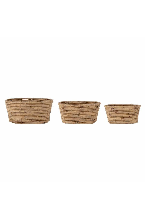 Bloomingville Barba Basket, Nature, Water Hyacinth