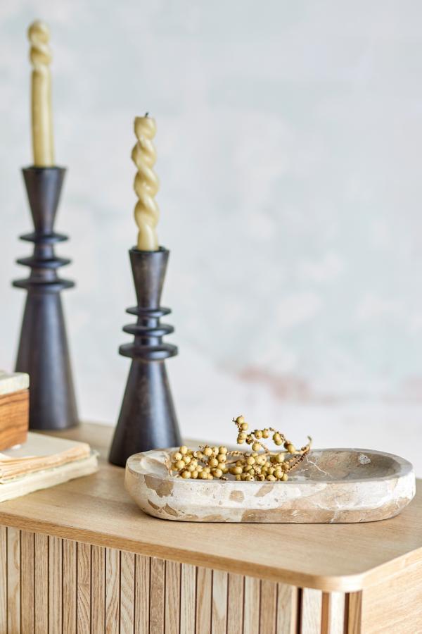 Bloomingville Shao Tray, Nature, Marble