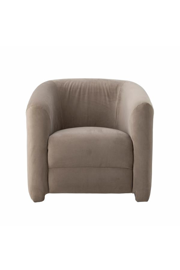 Bloomingville Joel Lounge Chair, Grey, Polyester