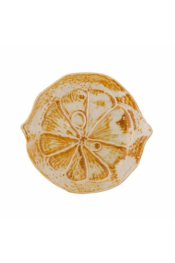 Creative Collection Golda Serving Plate, Brown, Stoneware