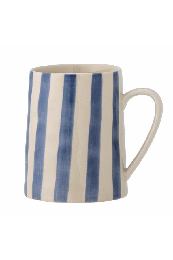 Creative Collection Begonia Mug, Blue, Stoneware