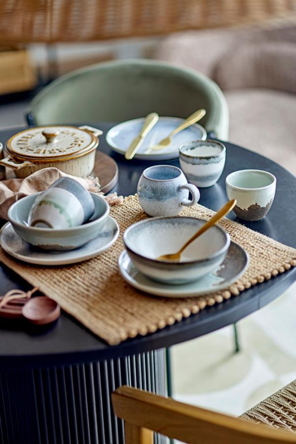 Bloomingville Paula Breakfast Set, Brown, Stoneware