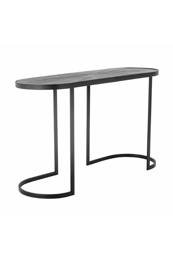 Bloomingville Carter Console Table, Black, Firwood