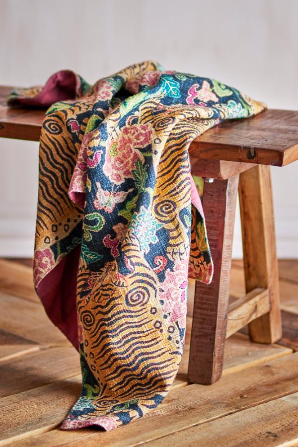 Creative Collection Lester Throw, Multi, Cotton