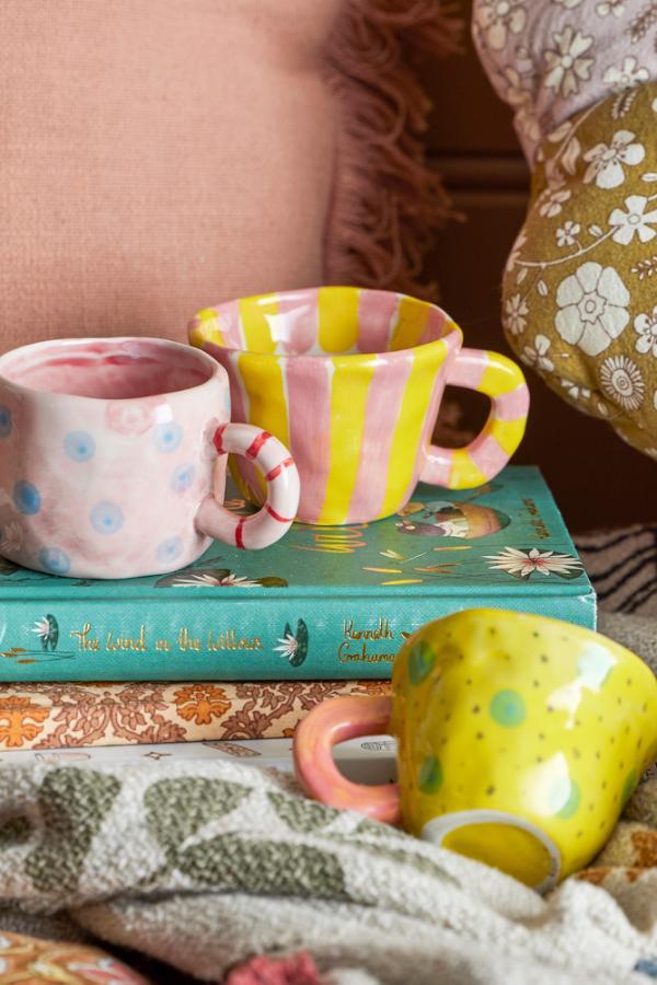 Bloomingville Mini Nini Cup, Rose, Stoneware