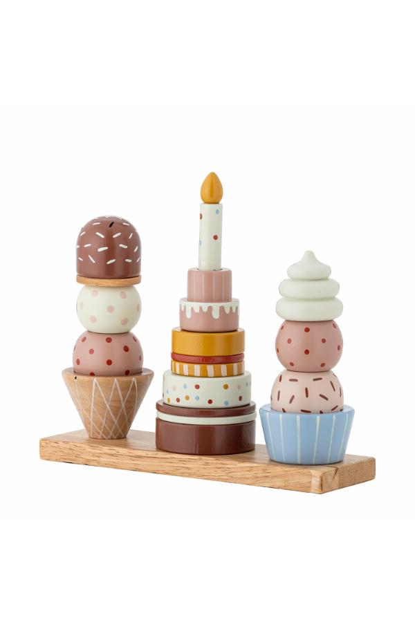 Bloomingville Mini Celebrate Activity Toy, Multi, FSC®100%, Beech
