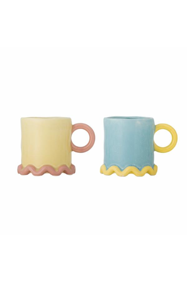 Bloomingville Polly Mug, Multi, Stoneware
