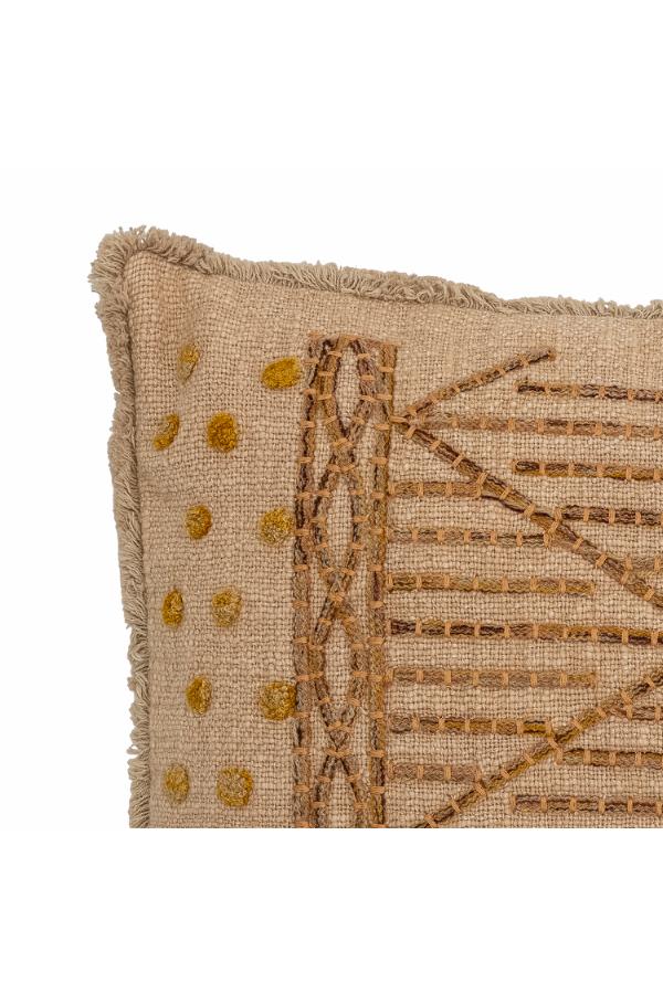 Bloomingville Taranto Cushion, Nature, Cotton
