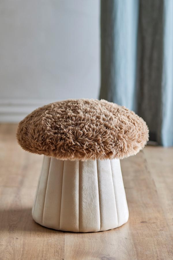 Bloomingville Mini Bertil Pouf, Multi, FSC®100%, MDF