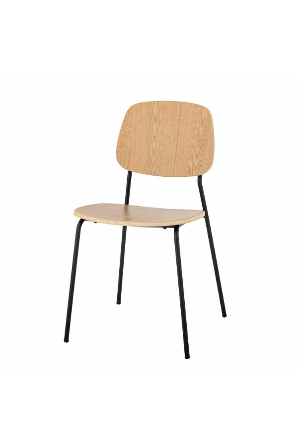 Bloomingville Monza Dining Chair, Nature, Plywood