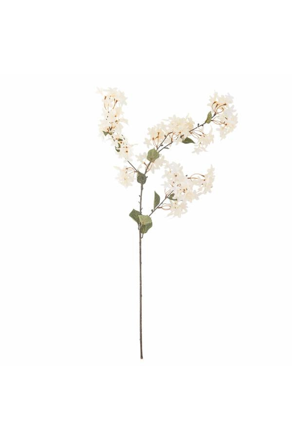 Bloomingville Myrtle Stem, White, Artificial Flowers