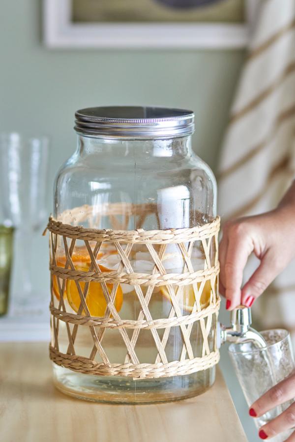 Bloomingville Manna Jar w/Tap, Clear, Glass