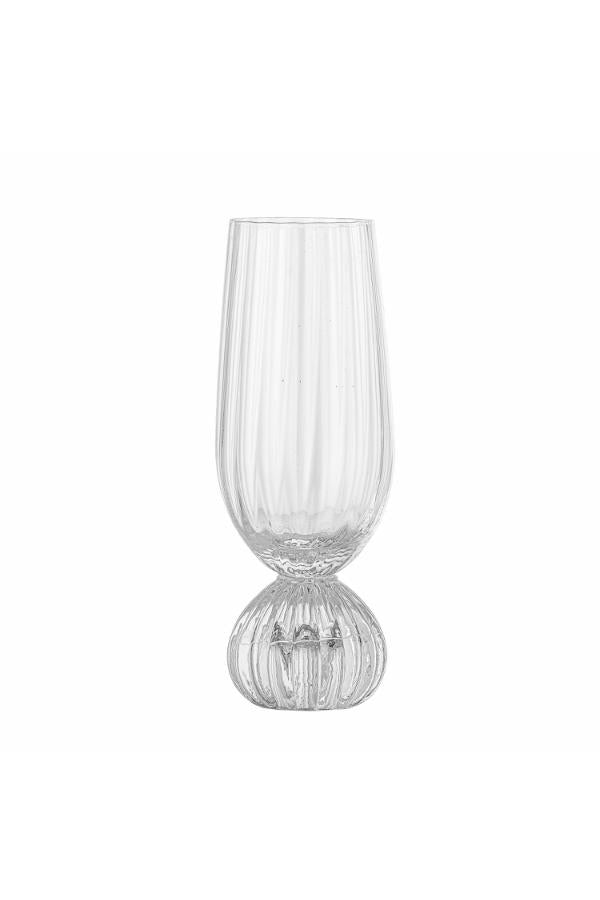 Bloomingville Taurin Champagne Glass, Clear, Glass