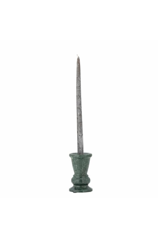 Creative Collection Sicilia Candle Holder, Green, Marble
