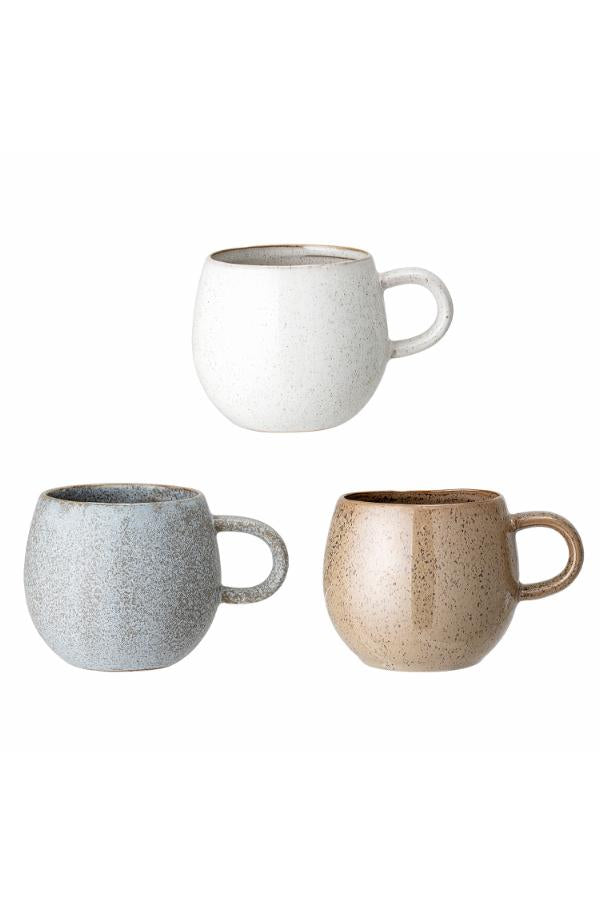 Bloomingville Addison Mug, Grey, Stoneware