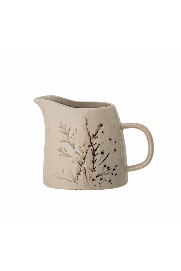 Bloomingville Bea Milk Jug, Nature, Stoneware