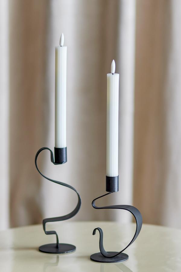 Bloomingville Ponza LED Candle, White, Paraffin