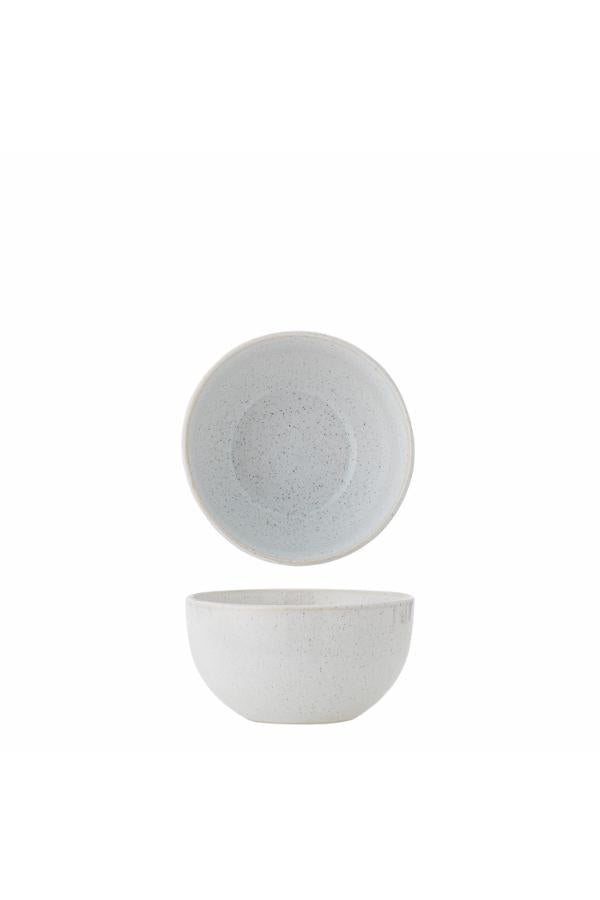 Bloomingville Addison Bowl, White, Stoneware
