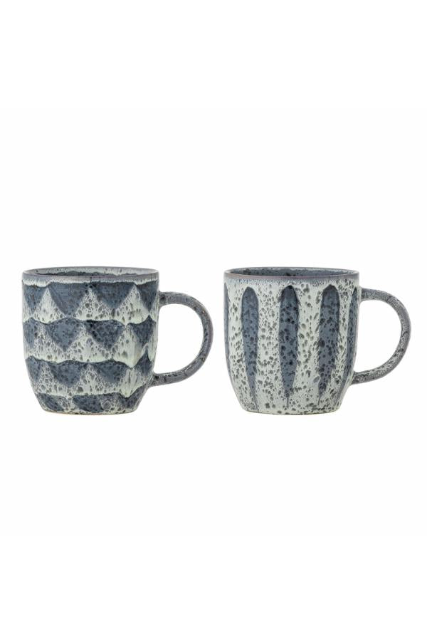Creative Collection Ramie Mug, Grey, Stoneware
