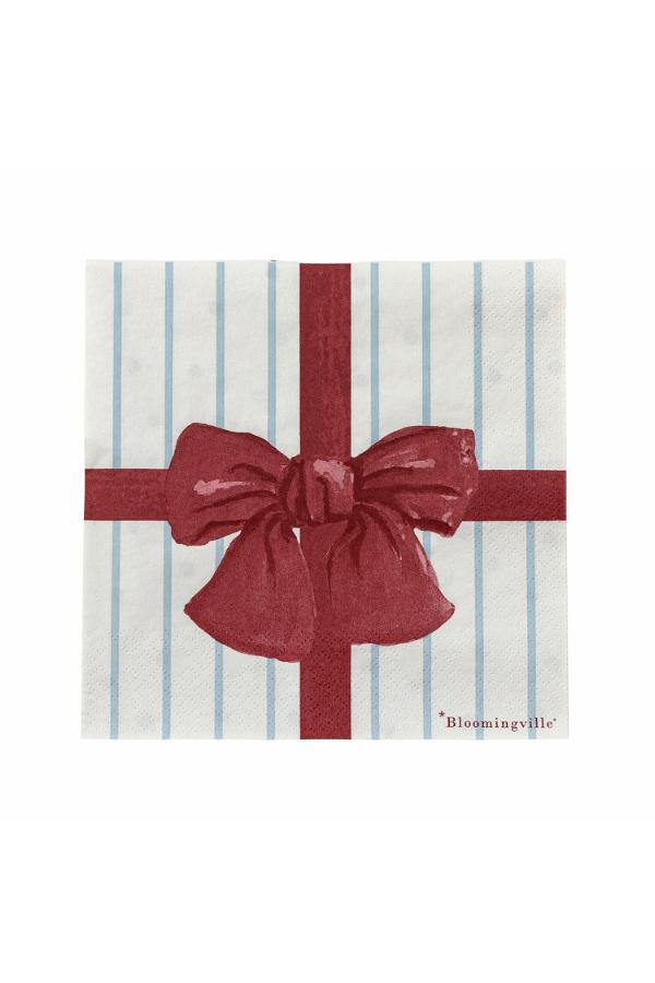 Bloomingville Bowie Napkin, Blue, FSC®Mix, Paper