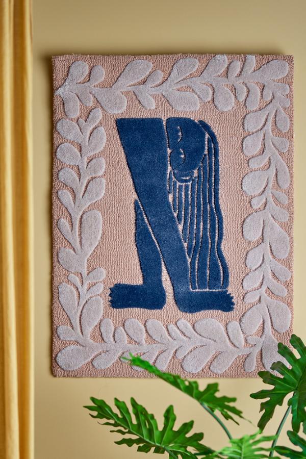 Bloomingville Atle Wall Decor, Multi, Wool
