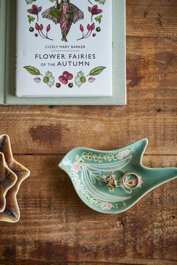 Creative Collection Rosalynde Serving Plate, Green, Stoneware