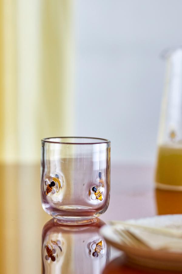 Bloomingville Buzz Drinking Glass, Clear, Glass