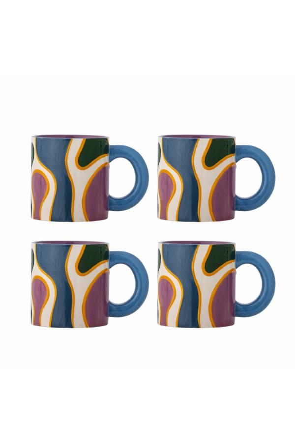 Bloomingville Salacia Mug, Multi, Stoneware