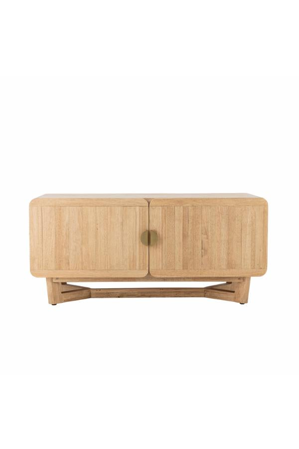 Creative Collection Serrone Cabinet, Nature, Rubberwood